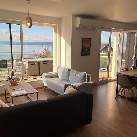 Leman Panoramique Avec Terrasse A Deux Pas Du Centre-Ville Эвиан-ле-Бен Экстерьер фото